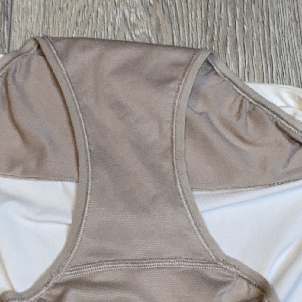 LULULEMON Womens Speed Up Lined Stretch Running Pocket Shorts White Sz‎ 14 - Picture 9 of 11